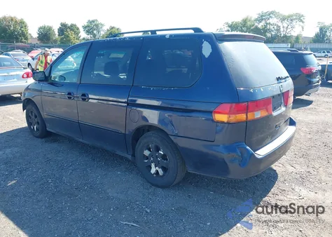 2004 Honda Odyssey Ex из США, поврежденный, VIN 5FNRL18634B145876